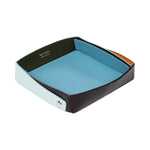 Medium Leather Storage Tray | Colour Block