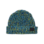 Men's Chunky Twist Knit Beanie | Blue