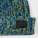 Men's Chunky Twist Knit Beanie | Blue