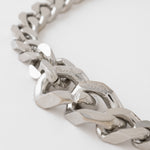 Men's Curb Chain Bracelet | Silver