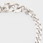 Men's Curb Chain Bracelet | Silver