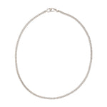 Men's Curb Chain Necklace | Silver