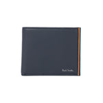 Men's Leather Billfold Wallet | Navy