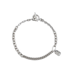 Men's Mixed Chain Bracelet | Metallic