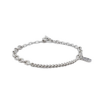 Men's Mixed Chain Bracelet | Metallic