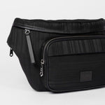 Men's 'Shadow Stripe' Bum Bag | Black