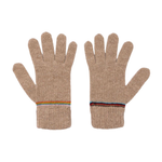 Men's 'Signature Stripe' Block Gloves | Brown