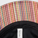 Men's 'Signature Stripe' Bucket Hat with Cord | Black