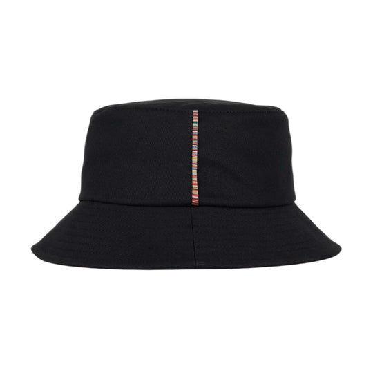 Men's 'Signature Stripe' Bucket Hat | Black