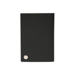 Men's Leather 'Signature Stripe' Pivot Card Holder | Black