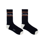 Men's 'Signature Stripe' Sport Socks | Black & White | Set of 3