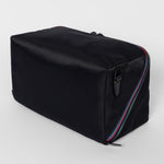 Men's 'Sports Stripe' Wash Bag | Black