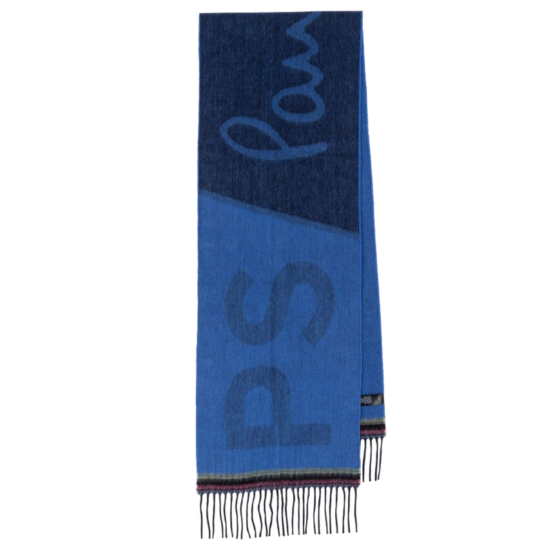 Men's 'Tilt Logo' Scarf | Blue