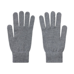 Men's Wool Knit 'Zebra' Gloves | Grey