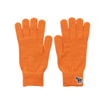 Men's 'Zebra' Wool Gloves | Orange