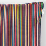 Silk 'Signature Stripe' Cushion | 43x43cm