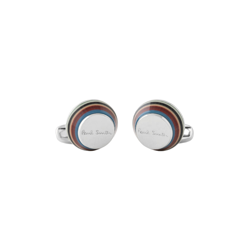 Men's 'Tapered Stripe' Cufflinks | Set of 2 | Multicolour