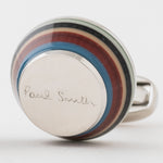 Men's 'Tapered Stripe' Cufflinks | Set of 2 | Multicolour