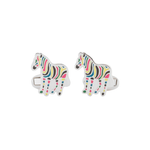 Men's 'Zebra Stripe' Cufflinks | Set of 2 | Multicolour