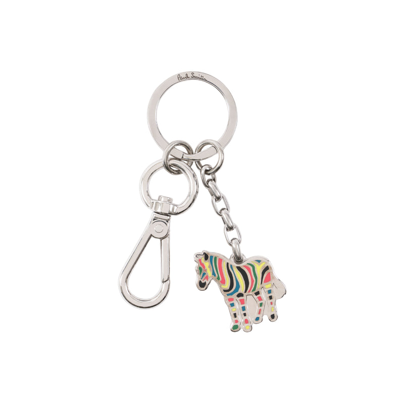 'Zebra Stripe' Keyring | Multicolour