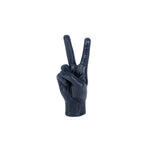 'Peace' Candle | Black | Small