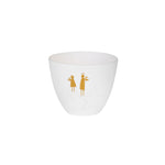 Mini Poetry Angel Tealight Holder | White/Gold | 6.6cm