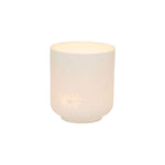 Poetry Floral Tealight Holder | White | 10cm