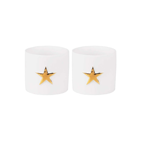Star Tealight Holders | Set of 2 | 4.5cm