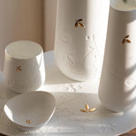 Tealight Holder | Golden Leaf