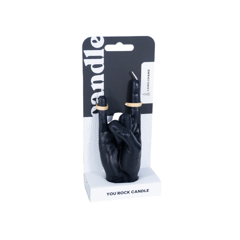 'You Rock' Candle | Black | Small