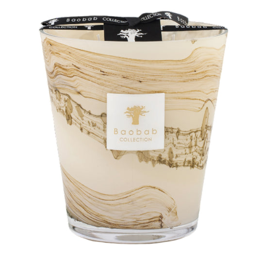 Sand Siloli Scented Candle | Cedarwood, Tonka Bean, Green Lemon | Max 16