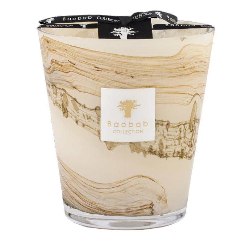 Sand Siloli Scented Candle | Cedarwood, Tonka Bean, Green Lemon | Max 16