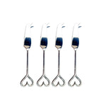 Mini Cheese Knives | Love Heart | Set of 4