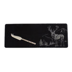Mini Slate Cheese Board & Knife Set | Stag