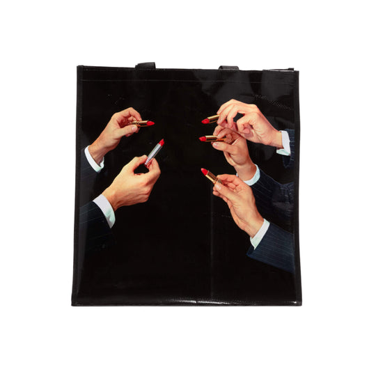 Lipstick Shopping Bag | Toiletpaper | Black