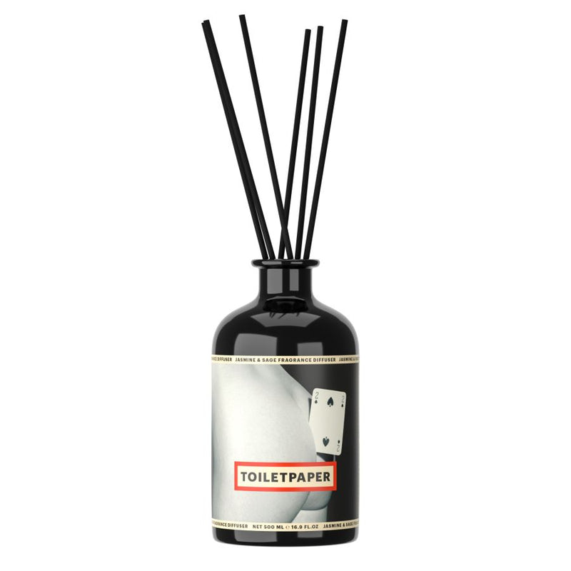 Two of Spades Reed Diffuser | Toiletpaper Beauty | Jasmine & Sage | 500ml