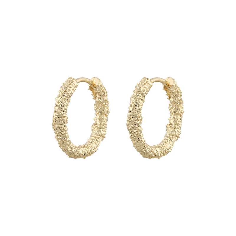 Core London Ring Earrings | Gold Plated