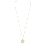 Helsinki Organic Pendant Necklace | Gold Plated