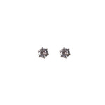 Lady Stud Earrings | Silver Plated