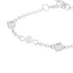 Lucy Charm Chain Bracelet | Silver Plated