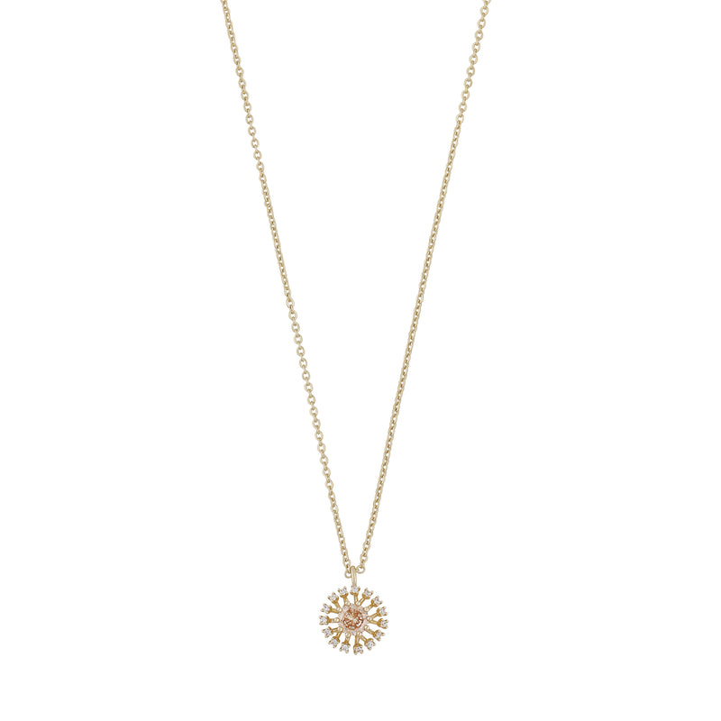 Wiz Pendant Necklace | Gold Plated with Cubic Zirconia