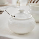 Covered Sugar Bowl | White