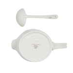 Sauce Jug & Mini Ladle | White | 1 Pint