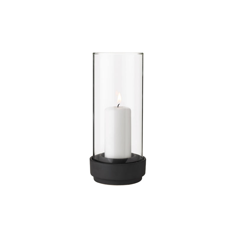 Hurricane Lantern | Black | Small