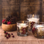 Cosy Vibes Gel Tumbler Candle | Nutmeg, Ginger & Spice