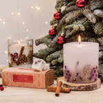 Cosy Vibes Pillar Candle | Nutmeg, Ginger & Spice