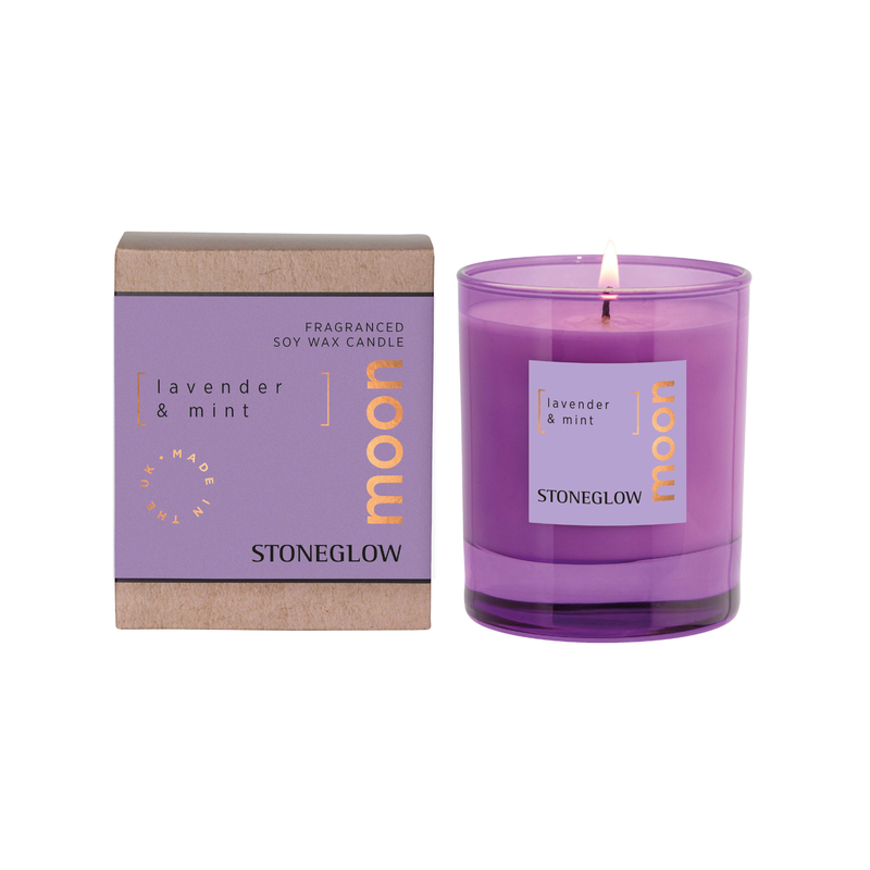 Elements Moon Tumbler Candle | Lavender & Mint