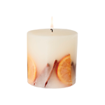 Festive Wishes Pillar Candle | Orange, Cinnamon & Clove