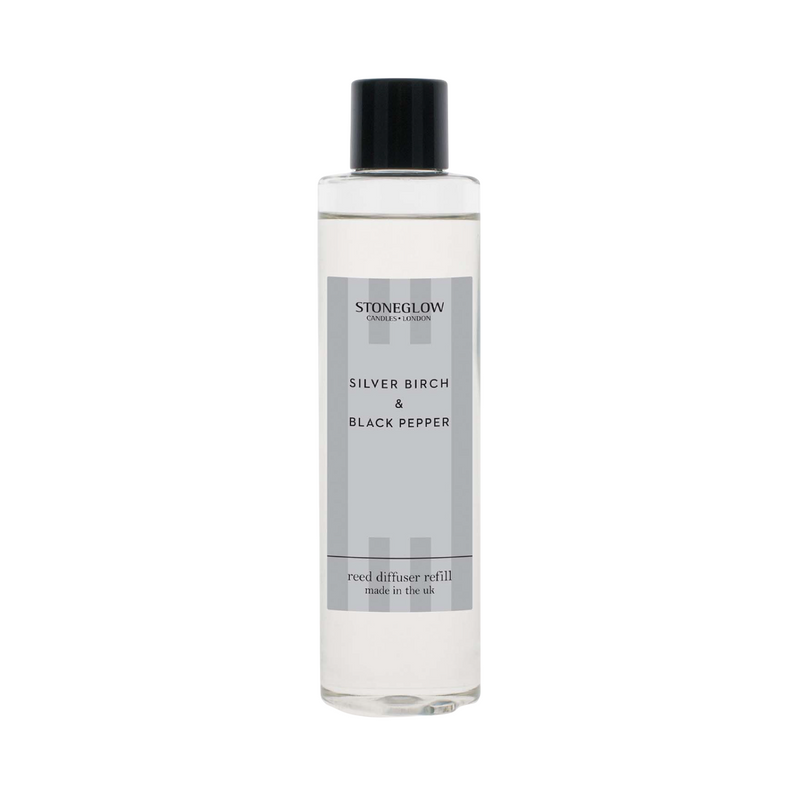 Modern Classics Reed Diffuser Refill | Silver Birch & Black Pepper | 210ml