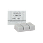 Modern Classics Soy Wax Melt Bar | Silver Birch & Black Pepper | 79g